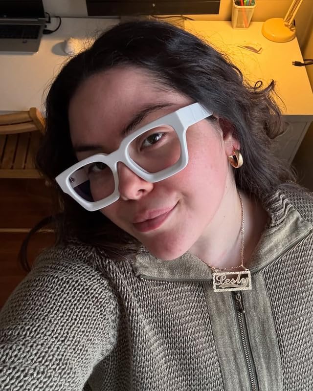 Blue Light Blocking Glasses - Anti Glare & Eyestrain, 99% Filter, Lightweight Acetate Frame for Gaming/Office/Reading