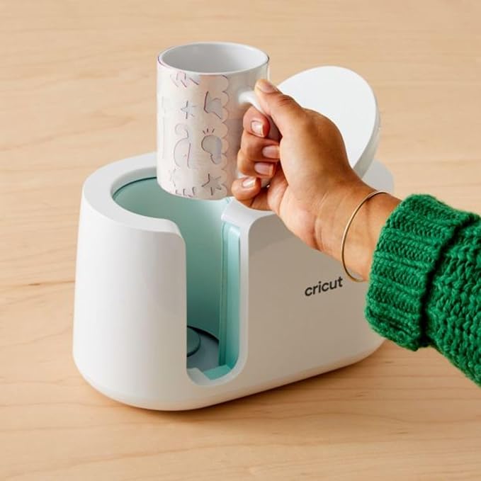 Cricut Ceramic-Coated Mugs, 15 Oz, 36 Count, White - Dishwasher & Microwave Safe, Compatible with Cricut Mug Press & Infusible Ink, Ideal for Crafts and Printing