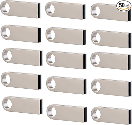128MB Flash Drive 50 Pack Mini Flash Drive USB Flash Drive Thumb Drive USB Drives 50 Pack Pen Drive USB Memory Drive Bulk USB Flash Drives