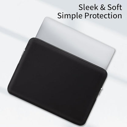 RAINYEAR 15 Inch Laptop Sleeve 15" Protective Soft Case Padded Zipper Cover Carrying Computer Bag Specially Compatible with 15.4" MacBook Pro/Air A3241 A2941 A3114 A1938 A1707 A1990 (Black)