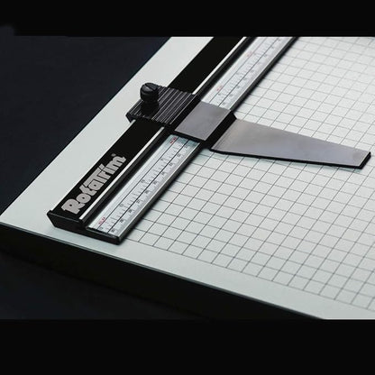 Rotatrim Pro 12 Inch Cut Professional Paper Cutter/Trimmer Precision Rotary Trimmer with Self-Sharpening Precision Steel Blades & Twin Stainless Steel Guide Rails (RCPRO12i)