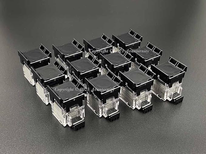 Avanternity's Staple Refills, Compatible with Canon Staple Cartridge D3 0250A013 (Pack of 4 Boxes)