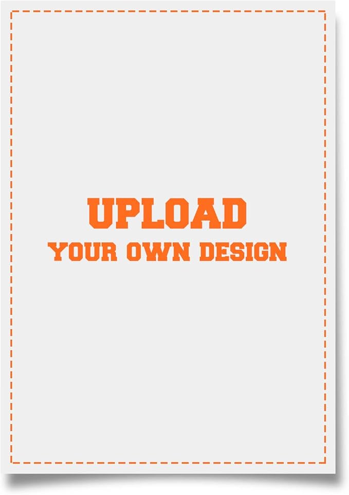 Color Copy Flyers Custom Copy Printing | 8.5”x 11” | White Paper | Upload Your Own Design | Brochures, Letterhead, Posters, Flyers & More | 50 Per Pack | Glossy Paper - 2 Sided Printing
