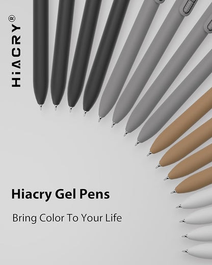Fidget Gel Pens 16 Pack-0.7mm Fine Point Black Ink, Smooth Writing Pens, Quick-Dry Black Ink for Journaling, School & Office Supplies, Long Lasting Aesthetic Pens, Gift for Men (Classic Color)