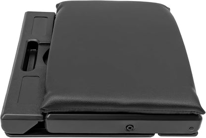Adjustable Foot Rest for Under Desk at Work, Comfortable Footrest W/4-Level Height Adjustment, Ergonomic Leg Rest for Office Gaming Chair, Foot Stool W/Removable Soft Pad, Anti-Slip