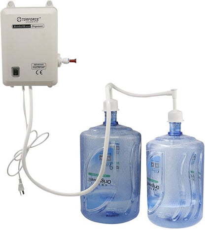 TDRFORCE 5 Gallon Water Jug Dispenser Pump Automatic Water Dispenser Bottled Water Dispensing Pump System Bottled Water Machine Drinking 5 Gallon Fridge Ice Maker