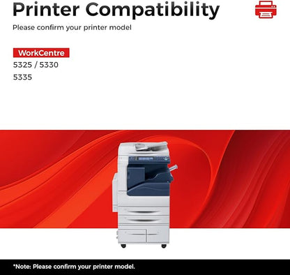 006R01159 High Capacity Toner Cartridge Black 1-Pack with chip Replacement for Xerox 5325 5330 5335 Toner Cartridges Compatible with Xerox WorkCentre 5325 5330 5335 Laser Printer Ink All-in-One Copier