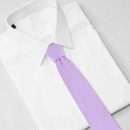 Black Ties For Men Solid Pure Color Formal Neckties 3.15" (8CM) Men's Tie for Business and Wedding with Gift Box