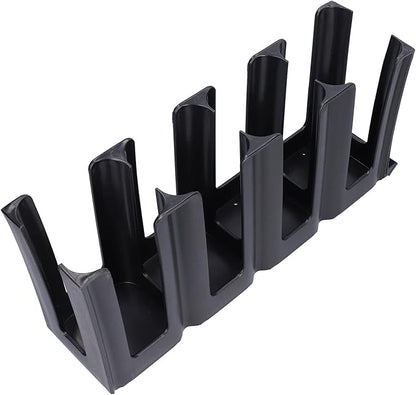 Alvinlite Coffee Cup Dispenser and Lid Holder, 4 Grids Disposable Paper Cup Holder Countertop Cup Organizer for Coffee Milk Tea Shop