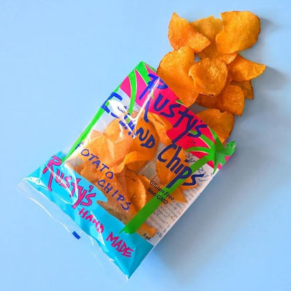 Rusty’s Chips - Crunchy & Healthy Chips for a Quick Bite - Gluten Free Chips, No Preservatives, Non-GMO, Vegan-Friendly Snack Pack