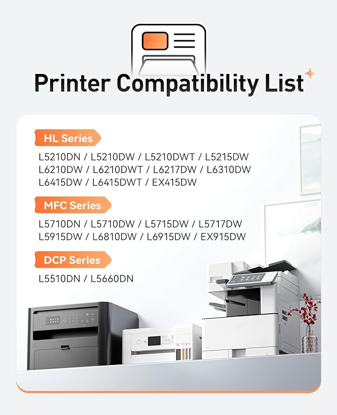 DR920 Drum Unit (Not Toner) Compatible for Brother DR-920 Imaging Drum TN920 TN920XXL TN920XL HL-L6210DW HL-L6210DWT HL-L5210DN HL-L5210DW HL-L5210DWT HL-L6310DW MFC-L5710DW DCP-L5510DN Printer 2-Pack