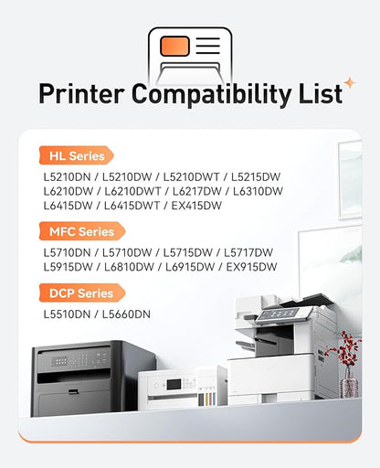 DR920 Drum Unit (Not Toner) Compatible for Brother DR-920 Imaging Drum TN920 TN920XXL TN920XL HL-L6210DW HL-L6210DWT HL-L5210DN HL-L5210DW HL-L5210DWT HL-L6310DW MFC-L5710DW DCP-L5510DN Printer 2-Pack