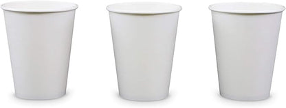 Paper Cold Cups for Juice & Soda 12 oz Made in USA | Food-Grade Bulk 1000 Count Cups for Restaurants | 12 Ounce Recyclable Disposable White Cups for Cold Fountain Drinks & Smoothies