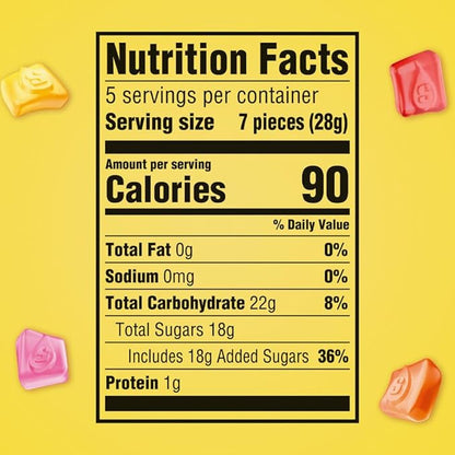 STARBURST Gummies Original Gummy Candy, 5 oz Bag (Pack of 12)