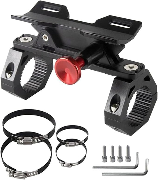 UTV Fire Extinguisher Mount Kit - Aluminum Adjustable Quick Release Roll Bar Car Fire Extinguisher Bracket Holder for 1.75-2in Roll Bar ATV UTV Polaris RZR SXS Ranger Camper Jeep Can-Am Durable