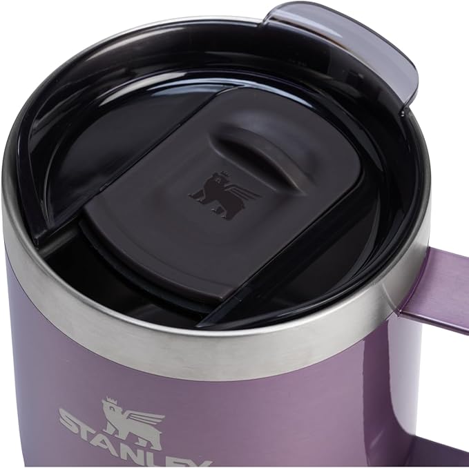 STANLEY Everyday Camp Mug | Drink Through Lid | Cup for Coffee, Tea and Drinks | Insulated Stainless Steel Coffee Mug | BPA-Free