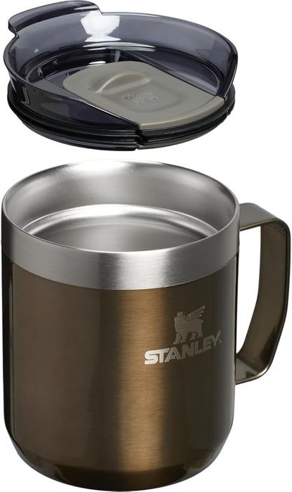 STANLEY Everyday Camp Mug | Drink Through Lid | Cup for Coffee, Tea and Drinks | Insulated Stainless Steel Coffee Mug | BPA-Free