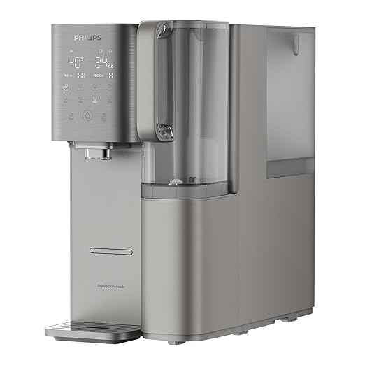 Reverse Osmosis Water Filter Countertop, Cold Water Countertop RO System 6 Stage Filtration with UV Light, Instant Boiling Water 6 Temperature Settings NSF/ANSI 372 Certified, TDS Monitor