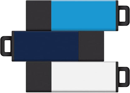 Centon DataStick Pro2 USB 2.0 Flash Drive 8GB x 3, Mix Color (S1-U2T05-8G-3)