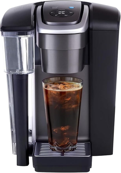 KeurigK 1550 Small Business Coffee Maker with Quiet Brew Technology, Strong Button, and 96 oz. Water Reservoir (Black)