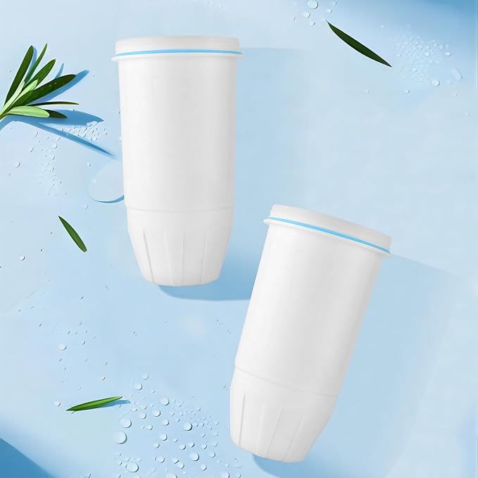 Water Filters Replacement for Zero Water Pitchers and Dispenser, 0 TDS Premium Filtration, Reduce Lead/Chromium/PFOA/PFOS - Improve Tap Water Taste (Pack of 2 by TOMOON)