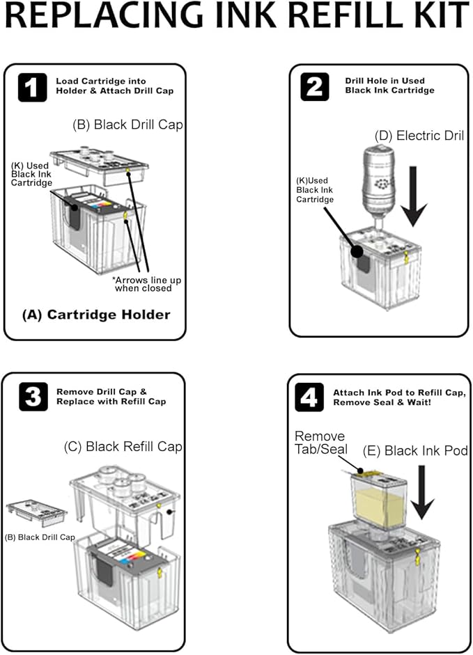 67XL Ink Refill Black/Color Combo Pack for HP Ink 67 67XL for DeskJet 2755e 2855e 4155e 2700 2800e 4255e 4100e Envy 6055e 6000 6555e 6455e Printer(3 Black 2 Cyan 2 Magenta 2 Yellow, 9 Pack)