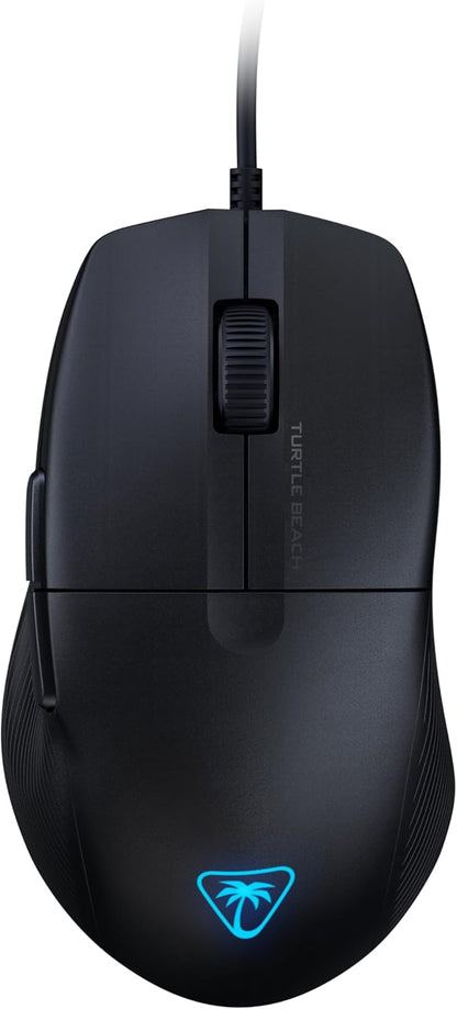 Turtle Beach Pure SEL - Ultra-Light Ergonomic RGB Gaming Mouse, 8K DPI Optical Sensor, Mechanical Switches, Pretension System, Pure PTFE Glides, RGB Illumination – Black