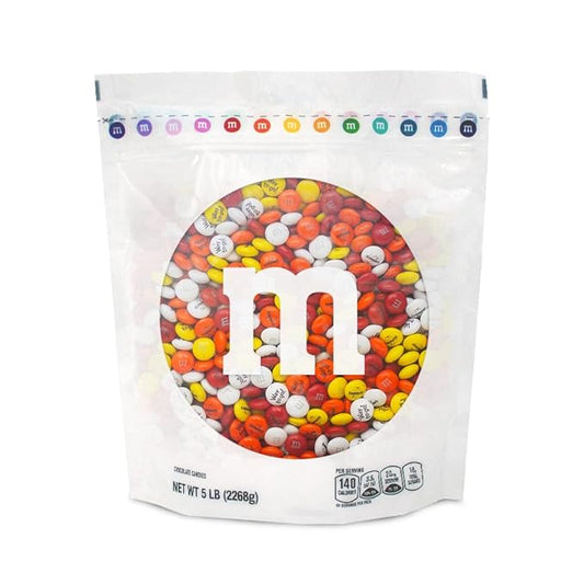 M&M’S WORLD Pre-Designed Congrats Milk Chocolate Candy - 5lbs of Bulk Candy in Resealable Pack for Congratulatory Gifts, Achievements, Party Favors, Client Thank You and Customer Appreciation