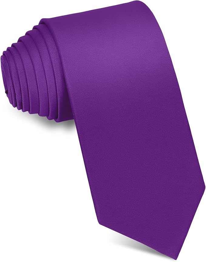 Men's Ties Solid Pure Color 3.15" (8CM) Necktie Plain Formal Business Wedding Black Ties For Men