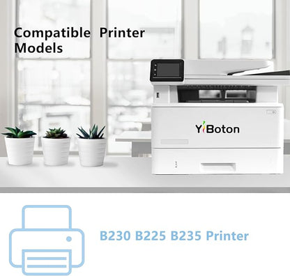B230 B225 B235 Black Toner Cartridge (with New Chip) Replacement for Xerox 006R04399 006R04400 006R04401 Toner Cartridge Compatible for Xerox B230 B225 B235 Printer