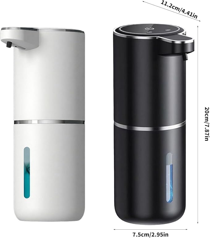 Touchless Hand Soap Foam Dispenser Rechargeable Automatic Foaming Soap Dispenser Automatic Induction Foam Hand Washer