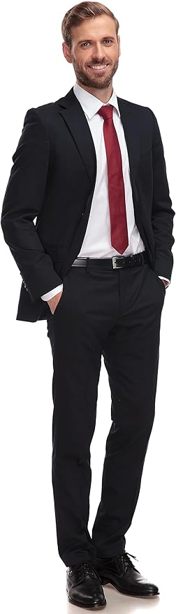 trilece Ties for Men - Men's Solid Color Ties - Formal Neckties for Men - Neck Tie for Man