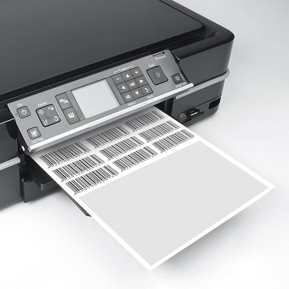1" x 2-5/8" Address Labels 3000 Labels Sticker Paper for Laser/Ink Jet Printer mailing Labels 8.5"×11" White 30 per Sheet