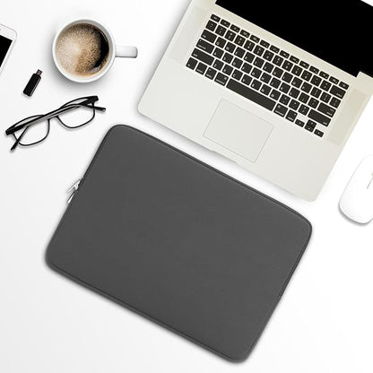 RAINYEAR 16 Inch Laptop Sleeve Protective Soft Case Padded Zipper Cover Bag Specially Compatible with 16" MacBook Pro M1 M2 M3 M4 Pro/Max A2141 A2485 A2780 A2991 A3403 A3186 (Gray)