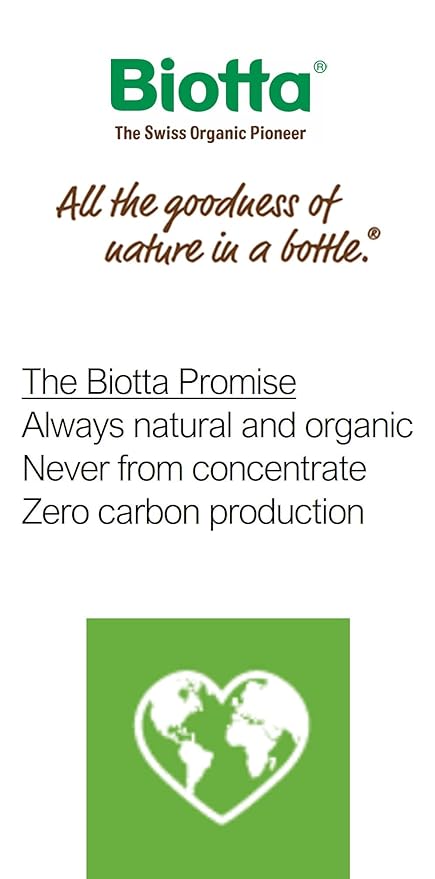 Biotta Organic Apple Beet Ginger Juice - Superfood Blend with Organic Beetroot Juice, Apple, and Ginger Root (16.9 Fl Oz, Pk of 6)
