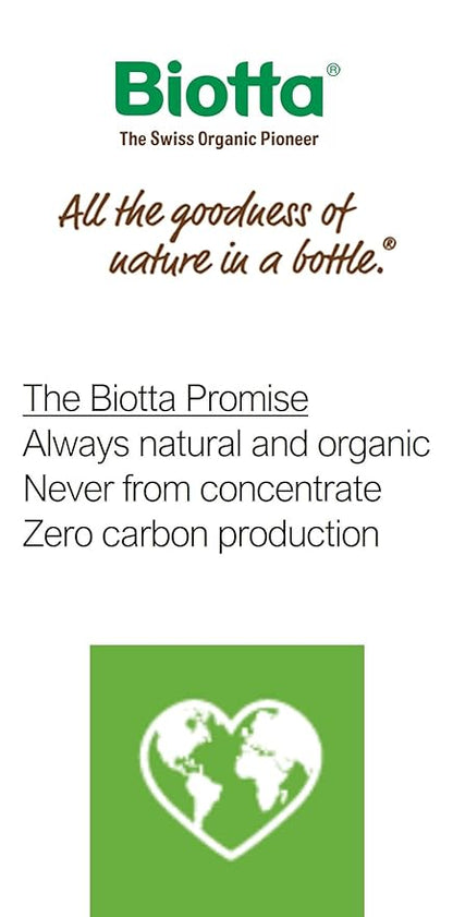 Biotta Organic Apple Beet Ginger Juice - Superfood Blend with Organic Beetroot Juice, Apple, and Ginger Root (16.9 Fl Oz, Pk of 6)