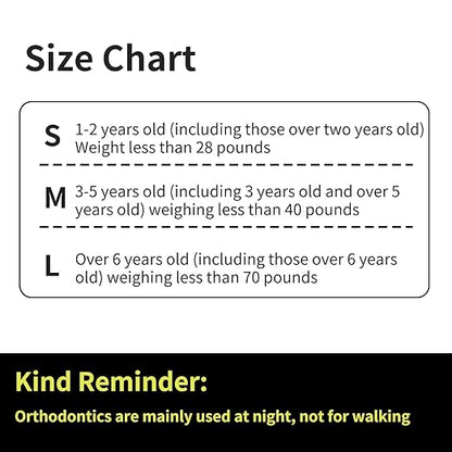 Kids O/X Legs Type Correction Brace, Pediatric Leg Posture Corrector, Children Legs Straightener for Knees Valgus Deformity Bow Leg, Leg Knee Orthosis Brace