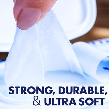 Homecare Pro Oversized Daily Cleansing Adult Wipes With 6 Moisturizers Wet Cleansing, Rinse Free, Bathing Wipes, Hospital Grade pH Balanced for Fragile Skin - | 48 Count XL |- 6 Pack