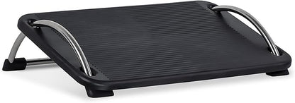 Mount-It! Tilting Footrest Under Desk | Ergonomic Office Foot Rest Adjustable | Computer Desk Foot Support | Large Platform Elevated Office Footrest