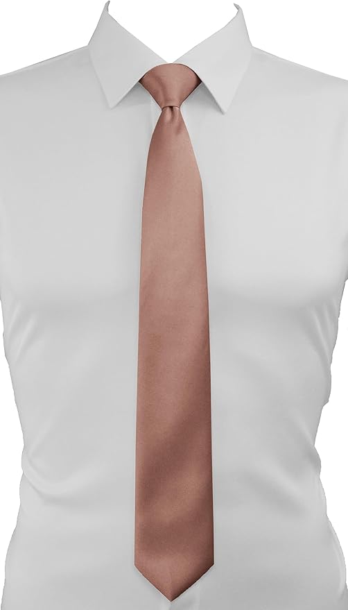 Dibi Solid Color Ties for Men, Formal Mens Ties, Neck Tie, Classic Tie for Boys Women Teens, Wedding Business Costume Necktie