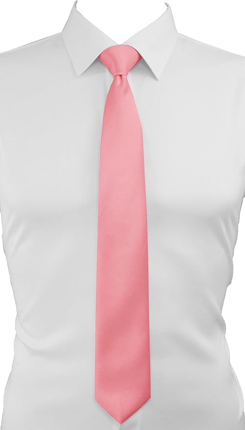 trilece Ties for Men - Men's Solid Color Ties - Formal Neckties for Men - Neck Tie for Man