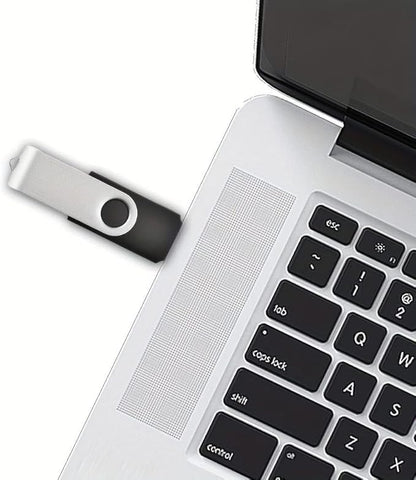 Generic 10 Pack 32GB Swivel Flash Drive Bulk USB Flash Drives, USB2.0 Thumb Drive USB Stick for Data Storage Backup, Jump Drive Pen Drive Zip Drive Memory Stick with Indicator(10Pack Black, 32GB)