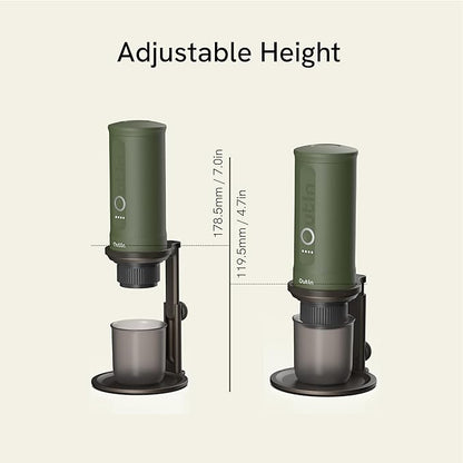 OutIn Nano Portable Electric Espresso Machine, Detachable Universal Coffee Stand