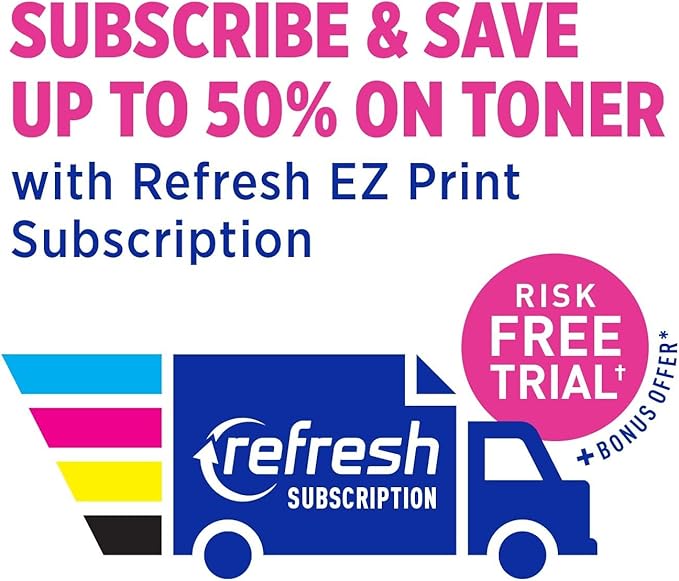 Brother Compact Monochrome Laser Printer, HL-L2350DW, Wireless Printing, Duplex Two-Sided Printing, Includes 4 Month Refresh Subscription Trial and Amazon Dash Replenishment Ready