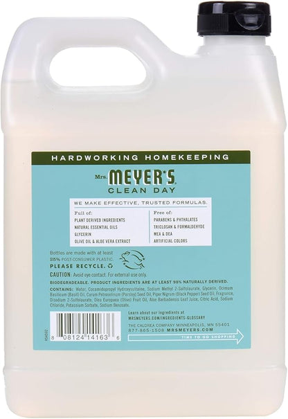 Mrs. MEYER'S CLEAN DAY Hand Soap Refill Scent Variety Pack 2 CT (Lavender + Basil)