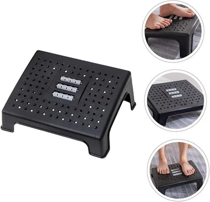 Alipis Non-Slip Desk Footstool for Under Desk Use Foot Rest with Rounded Edges for Office Home Adults and Comfortable Support for Sitting Posture and Leg Comfort