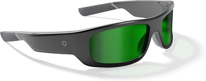 Lucyd Armor Smart Safety Glasses, TR90 Frame, Light Adaptive Lenses, Open Ear Speakers & Microphone - ANSI Z87.1