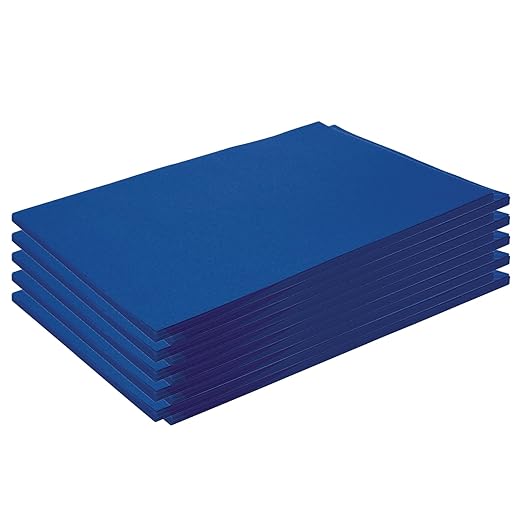 Colorations Construction Paper,Blue,12 inches x 18 inches,500 Sheets,Heavyweight Construction Paper,Crafts,Art,Kids Art,Painting,Coloring,Drawing,Creating,Paper,Art Project,All Purpose