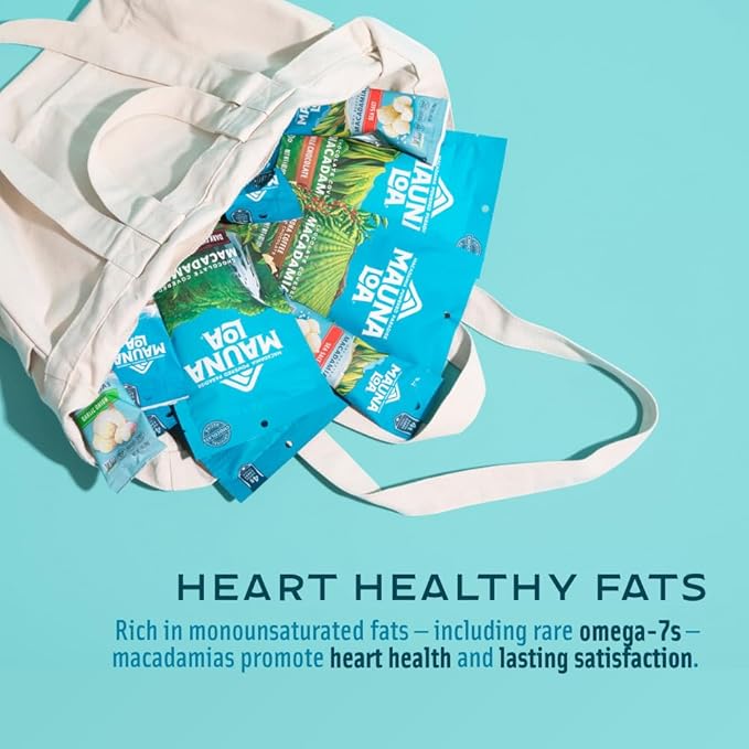 Mauna Loa Sea Salt Roasted Macadamia Nuts, Premium Hawaiian Nuts, 20oz Resealable Bag, Keto Friendly, Gluten Free Snack