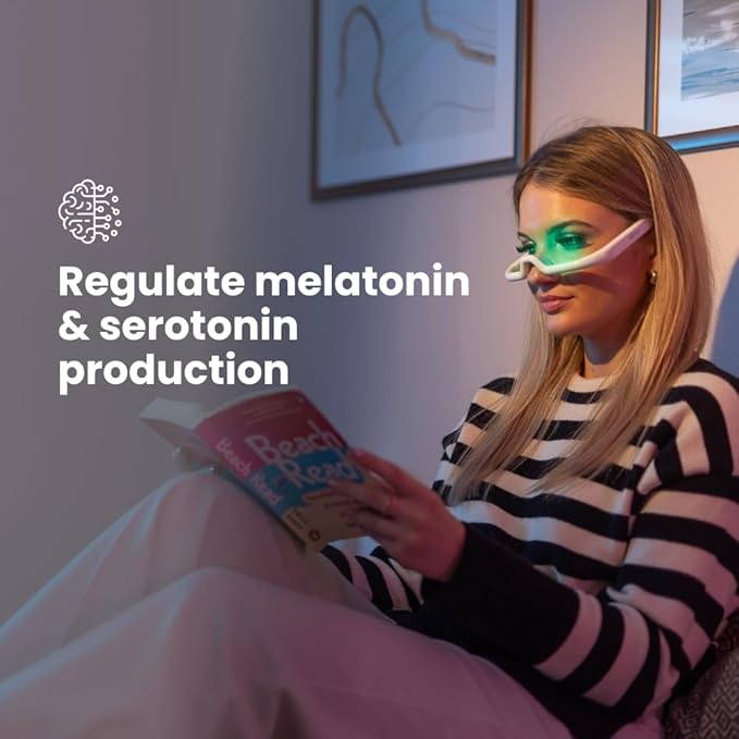 retimer 3 - Smart Light Therapy Glasses for Sleep & Circadian Issues - Insomnia, Winter Blues, Jet lag & Shift Work. Naturally Regulate Melatonin. AI App Integrated with Apple & Android Health